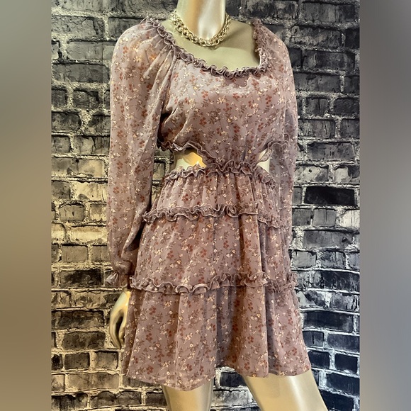 Southern Prairie Boho Cutout Dress - Picture 3 of 10